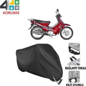 Autoes Yuki Gusto 50 Kilit Uyumlu Motosiklet Brandası