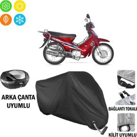 Autoes Yuki Gusto 50 Kilit Uyumlu Motosiklet Brandası