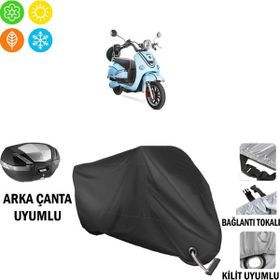 Autoes Yuki YK-09 Neon Classic Kilit Uyumlu Motosiklet Brandası