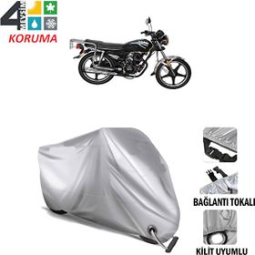 Autoes Yuki YK125 Kilit Uyumlu Motosiklet Brandası