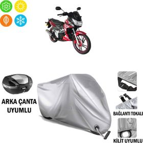 Autoes Yuki YK130-16 Kilit Uyumlu Motosiklet Brandası