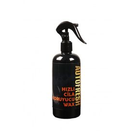 AutoFresh Araç Hızlı Cila 410 ml Oto Koruyucu Wax ve Sünger
