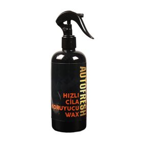 AutoFresh Araç Hızlı Cila 410 ml Oto Koruyucu Wax ve Sünger