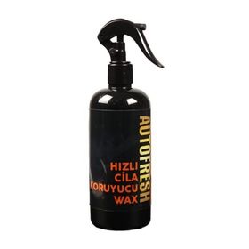 AutoFresh Araç Hızlı Cila 410 ml Oto Koruyucu Wax ve Sünger