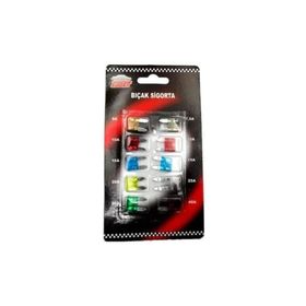 Autokit 10'lu Mini Bıçak Sigorta Seti