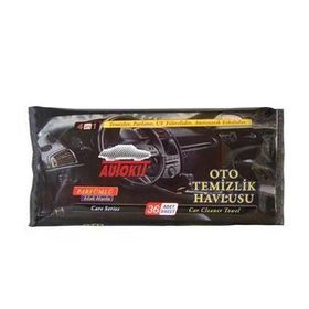 Autokit 36 Adet Torpido Temizleme Koruyucu Mendil