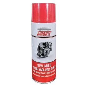 Autokit 400 ml Sıvı Gres Zincir Yağlayıcı Sprey