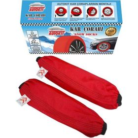 Autokit FA1-058 M Beden Kar Patinaj Çorabı
