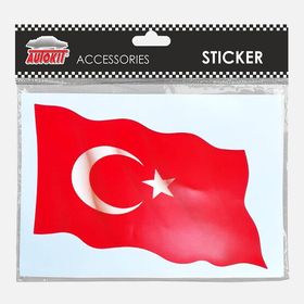 Autokit FA1-878 Türk Bayrağı Oto Sticker