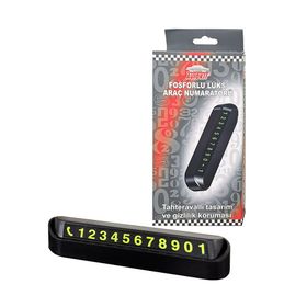 Autokit Fosforlu Lüks Araç Numeratörü