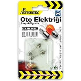 Automix 12V 5W 2 Adet Sofit Ampul Seti