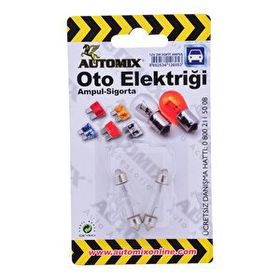 Automix 12V 5W 2 Adet Sofit Ampul Seti