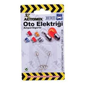 Automix 12V 5W 2'li Sofit Ampul