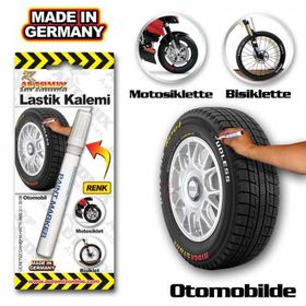 Automix Beyaz Oto Lastik Kalemi