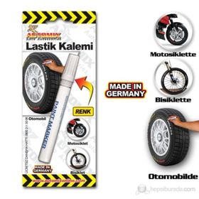 Automix Beyaz Oto Lastik Kalemi