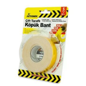 Automix Çift Taraflı 18 mm 5 m Köpük Bant