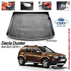 Automix Dacia Duster 4x4 Suv 2010 Sonrası Bagaj Paspası ve Bagaj Çantası