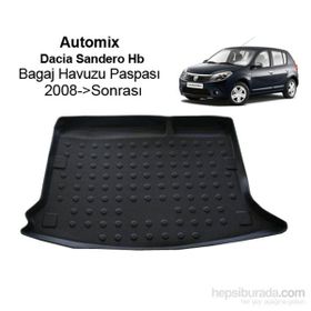 Automix Dacia Sandero HB 2008 Sonrası Bagaj Havuzu