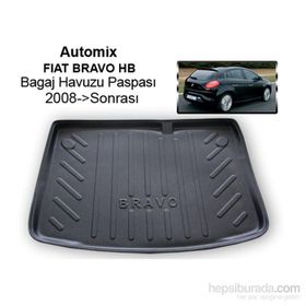 Automix Fiat Bravo HB 2008 Sonrası Bagaj Havuzu Paspası