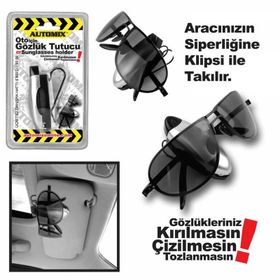 Automix Gözlük Tutucu Klipsli