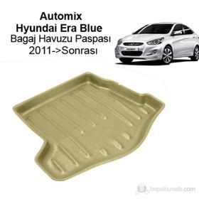 Automix Hyundai Era Blue 2011 Sonrası Bagaj Paspası ve Bagaj Çantası
