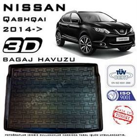 Automix Nissan Qashqai Suv 2014 Sonrası Bagaj Havuzu