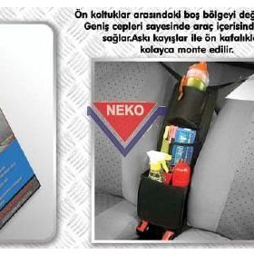 Automix Ön Koltuk Arası Siyah Çanta
