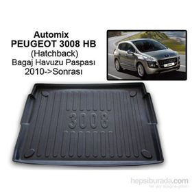 Automix Peugeot 3008 HB 2010 Sonrası Bagaj Havuzu