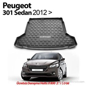 Automix Peugeot 301 Sedan 2012 Sonrası Bagaj Paspası ve Bagaj Çantası