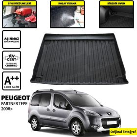 Automix Peugeot Partner Tepee Combi 2008 Sonrası Bagaj Havuzu