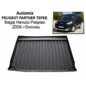 Automix Peugeot Partner Tepee Combi 2008 Sonrası Bagaj Havuzu