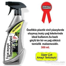 Automix Profesyonel Süper Çok Amaçlı Temizleyici Sprey 500 Ml