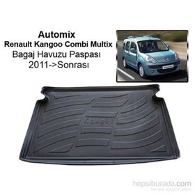 Automix Renault Kangoo Combi Multix 2011 Sonrası Bagaj Havuzu