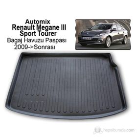 Automix Renault Megane 3 Sport Tourer 2009 Sonrası Bagaj Havuzu