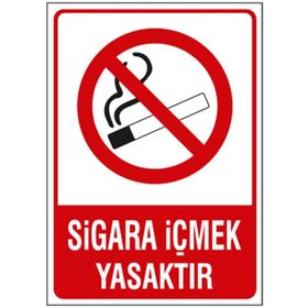 Automix Sigara İçmek Yasaktır Dış Uyarı Levhası