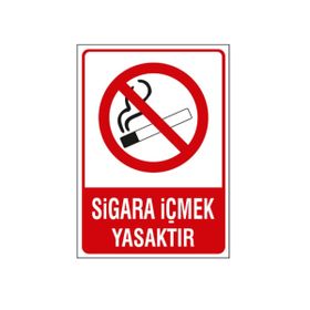 Automix Sigara İçmek Yasaktır Dış Uyarı Levhası