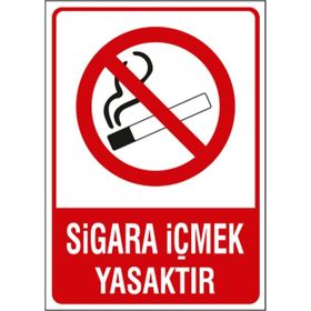 Automix Sigara İçmek Yasaktır Dış Uyarı Levhası