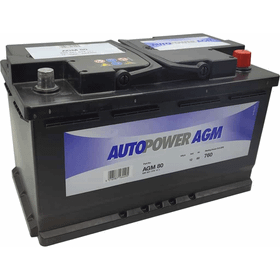 Autopower Agm 80 80 Ah Start Stop Aküsü