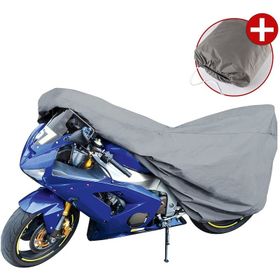 Autozel Arora Ar 200-16C Jaguar Gri Su Geçirmez Miflonlu Koruyucu Motosiklet Brandası