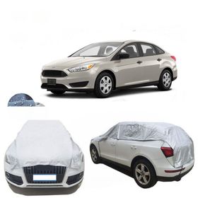 Autozel Ford Focus 3 Sedan Araba Koruyucu Yarım Miflonlu Oto Brandası