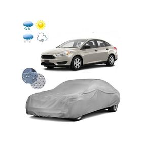 Autozel Ford Focus 3 Sedan Araba Koruyucu Yarım Miflonlu Oto Brandası