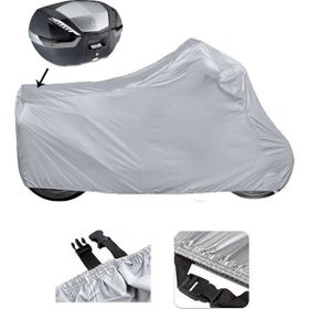 Autozel Zealsun ZS 125-2 Arka Çanta Uyumlu Bağlantı Tokalı Motosiklet Brandası