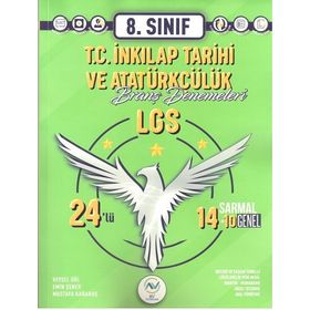 Av Akıllı Versiyon Yayınları LGS 8. Sınıf T.C. İnkılap Tarihi ve Atatürkçülük 24 Branş Deneme