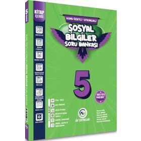 Av Yayınları 5. Sınıf 2025 Sosyal Bilgiler Kazanım Etkinlikli Soru Bankası