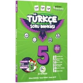 Av Yayınları 5. Sınıf 2025 Türkçe Kazanım Etkinlikli Soru Bankası