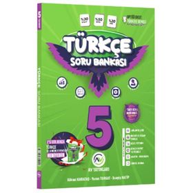 Av Yayınları 5. Sınıf 2025 Türkçe Kazanım Etkinlikli Soru Bankası