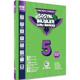 Av Yayınları 5.Sınıf Kazanım Etkinlikli Sosyal Bilgiler Soru Bankası