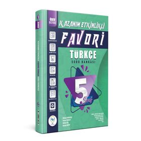 Av Yayınları 5.Sınıf Türkçe Favori Serisi Kazanım Etkinlikli Soru Bankası
