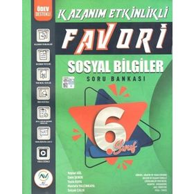 Av Yayınları 6. Sınıf Sosyal Bilgiler Etkinlikli Favori Soru Bankası