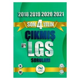 Av Yayınları 8. Sınıf LGS Son 3 Yılın Çıkmış Sorular
